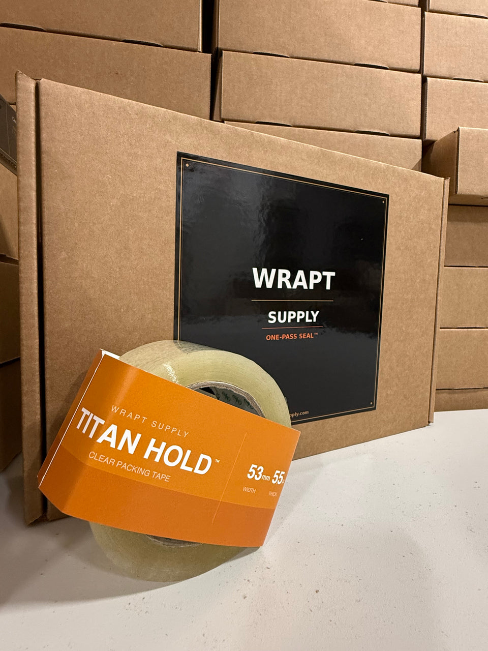 Titan Hold Packing Tape — Wrapt Supply
